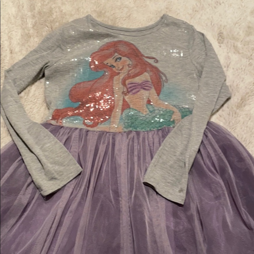 Little Mermaid Princess Dress- size 10-12